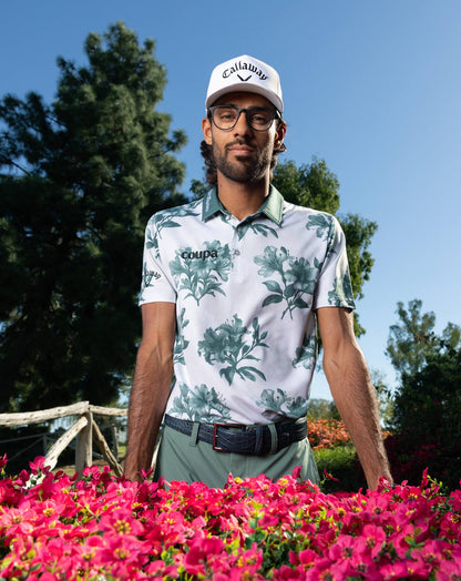Featherweight Magnolia Polo Moonbeam | Travis Mathew Essential