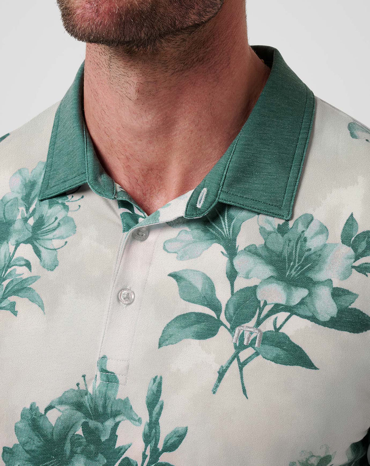 Featherweight Magnolia Polo Moonbeam | Travis Mathew Essential