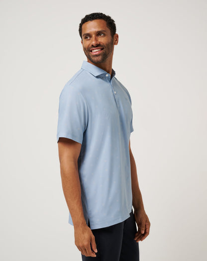 Air Taxi Polo Dusty Blue | Travis Mathew Great Value