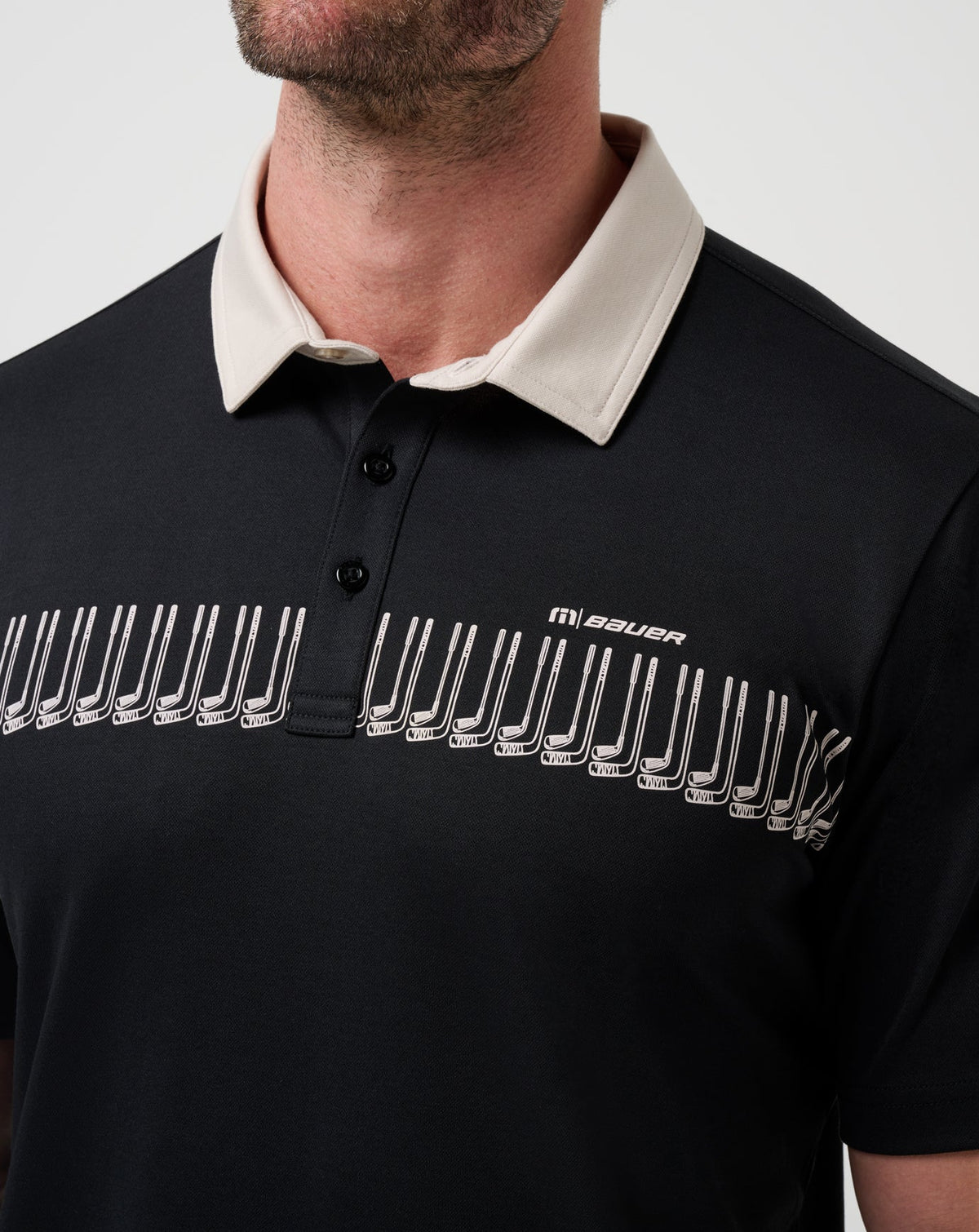 Stick Side Polo Black | Travis Mathew Best Seller