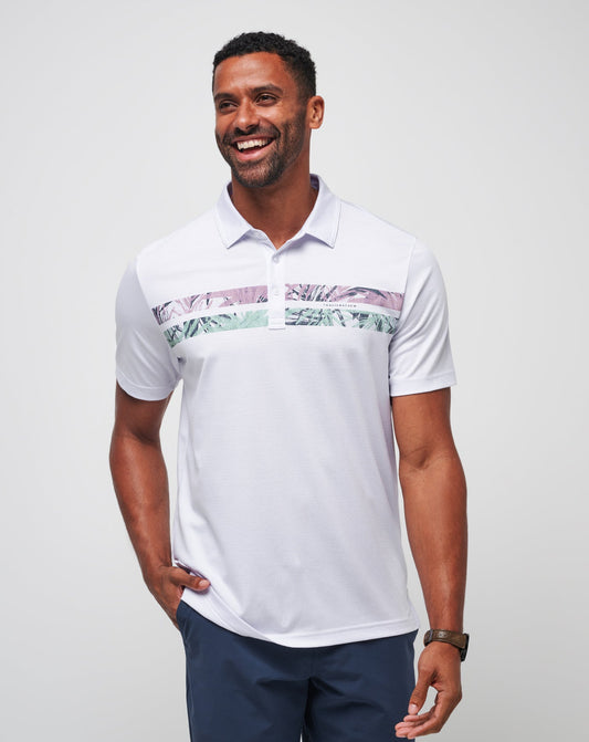 Sand Shaker Polo White | Travis Mathew Everyday