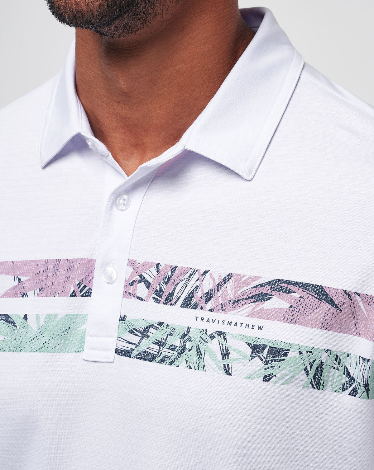 Sand Shaker Polo White | Travis Mathew Everyday