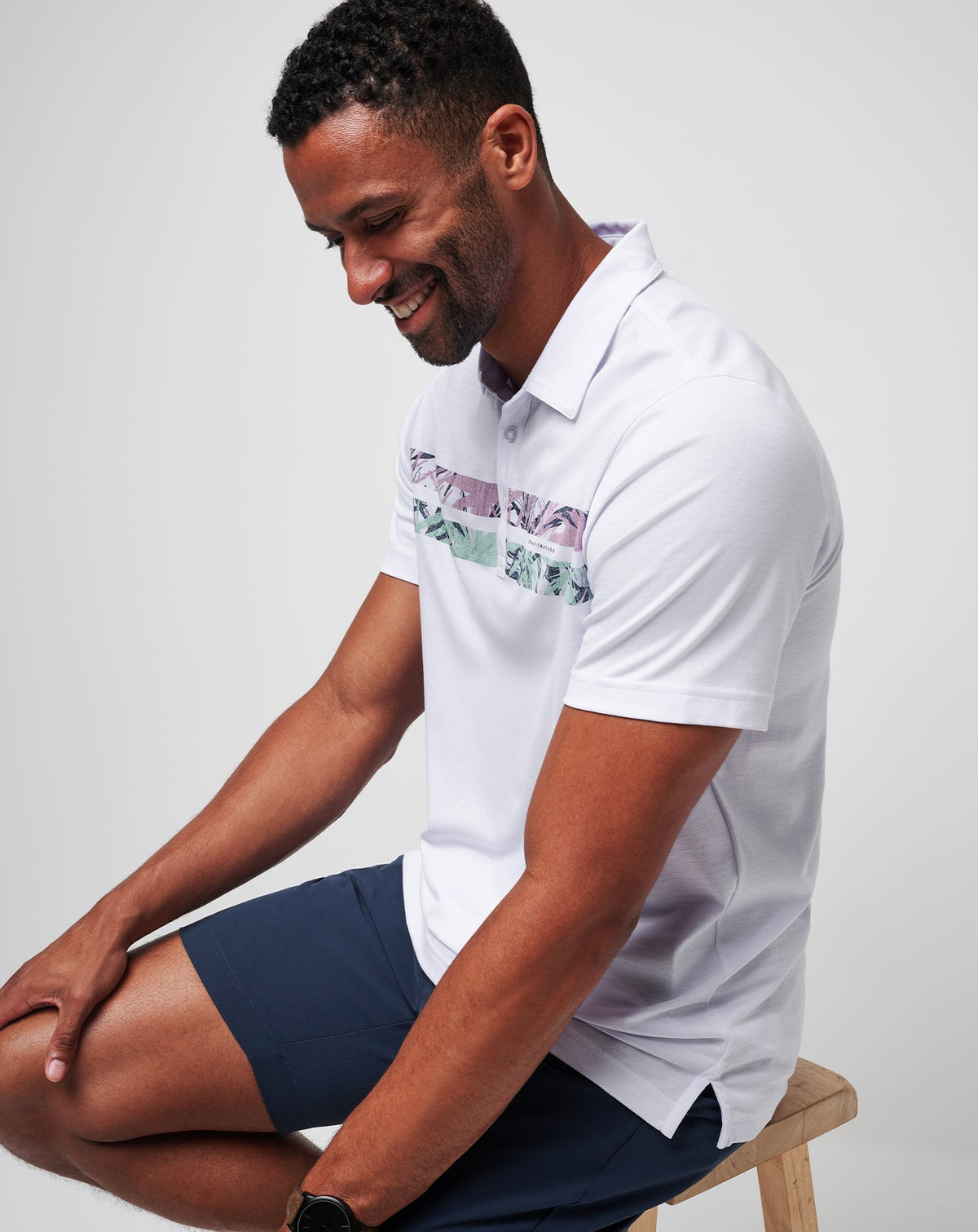 Sand Shaker Polo White | Travis Mathew Everyday