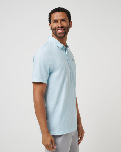 Clean Ice Polo Cory Blue | Travis Mathew Featured