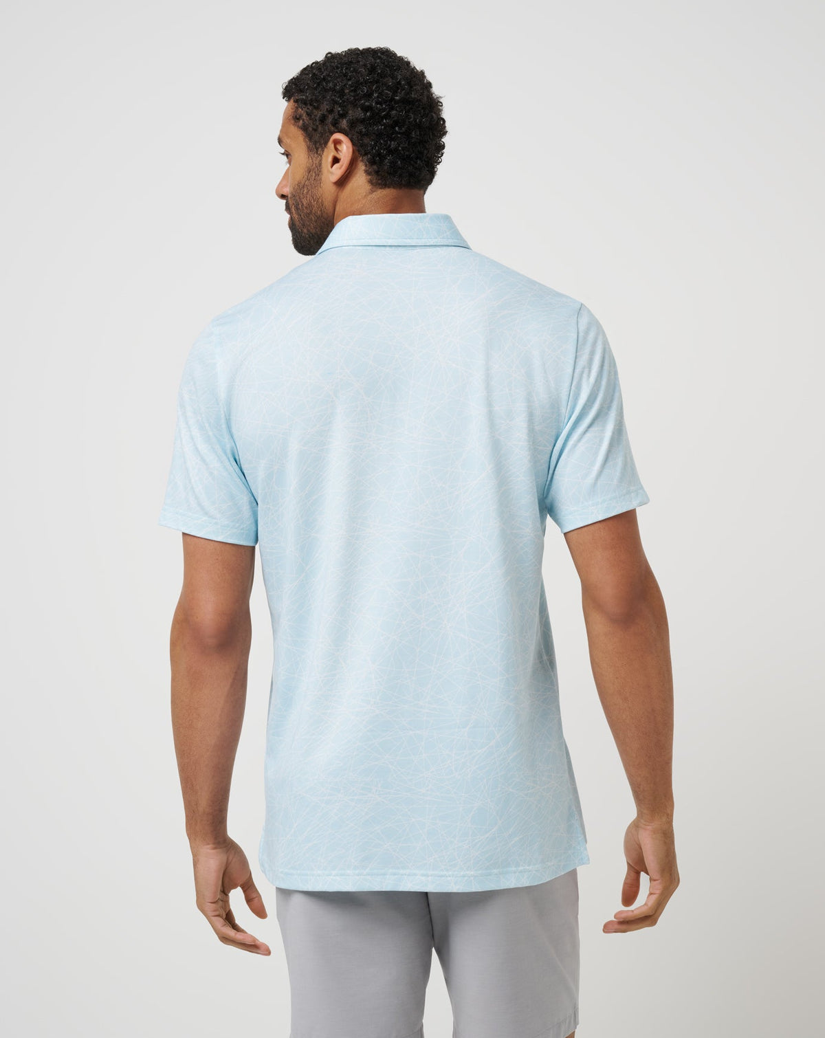 Clean Ice Polo Cory Blue | Travis Mathew Featured