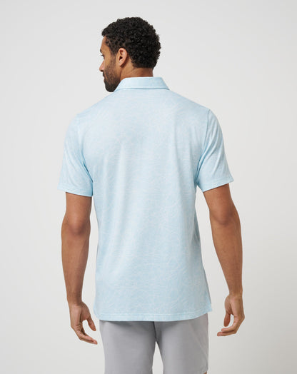 Clean Ice Polo Cory Blue | Travis Mathew Featured