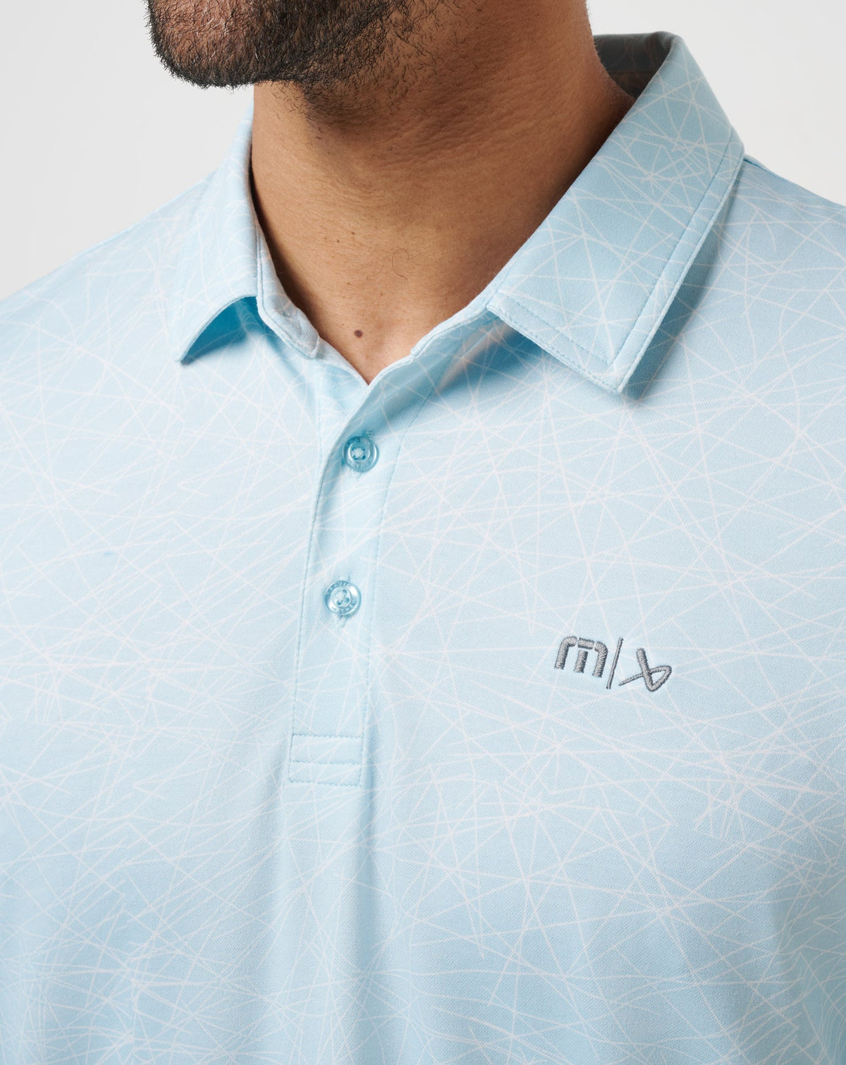 Clean Ice Polo Cory Blue | Travis Mathew Featured