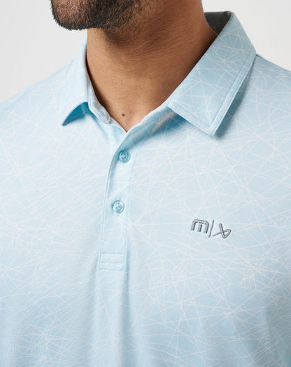 Clean Ice Polo Cory Blue | Travis Mathew Featured
