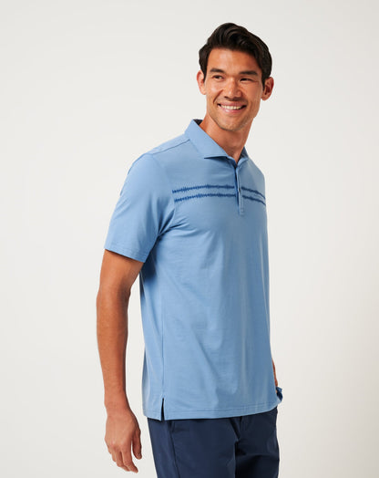 Sunbeam Chest Stripe Polo Pacific Coast | Travis Mathew Popular