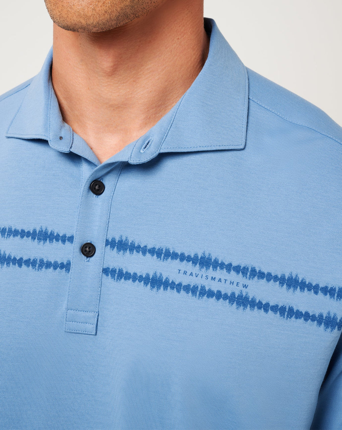 Sunbeam Chest Stripe Polo Pacific Coast | Travis Mathew Popular