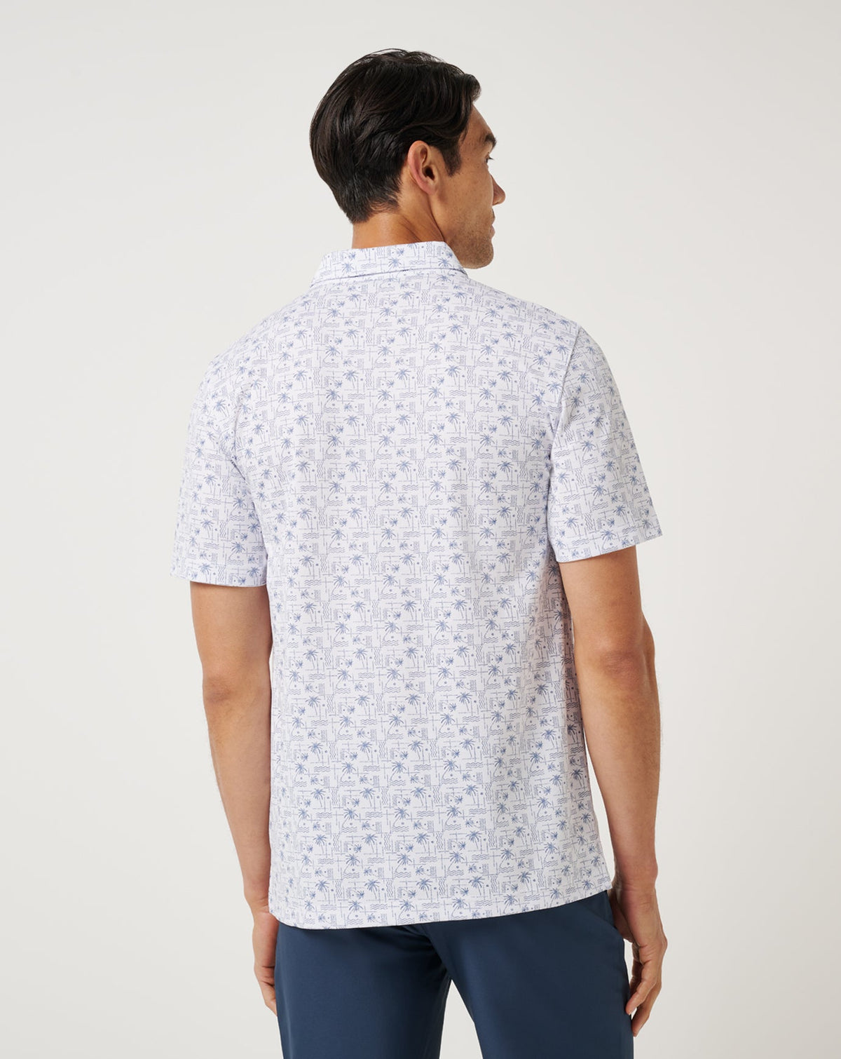 Crystal Sea Polo White | Travis Mathew Quality