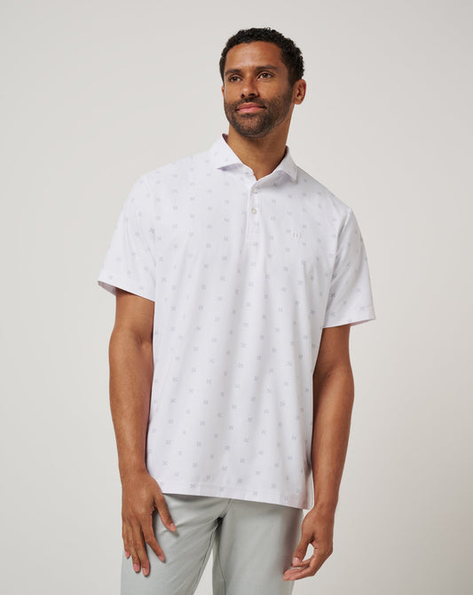 Air Taxi Polo White | Travis Mathew New