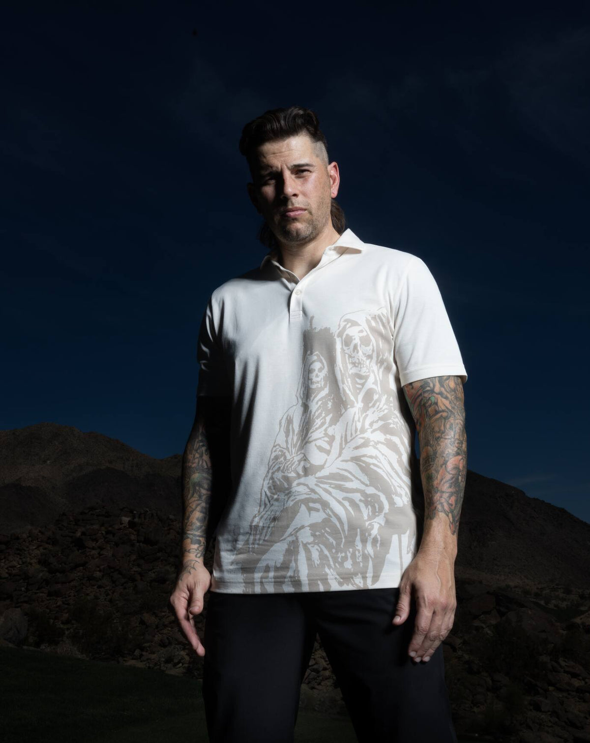 Drumbeat Polo Moonbeam | Travis Mathew Everyday