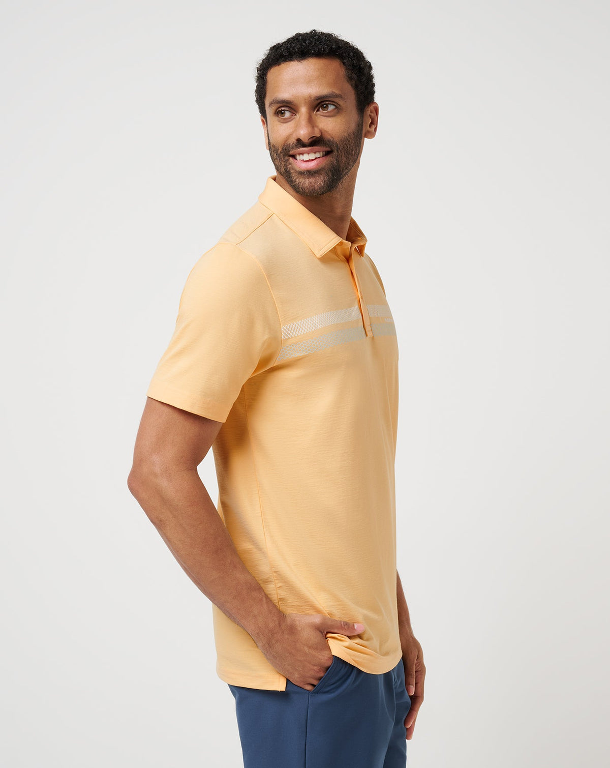 One Timer Polo Apricot | Travis Mathew Great Value
