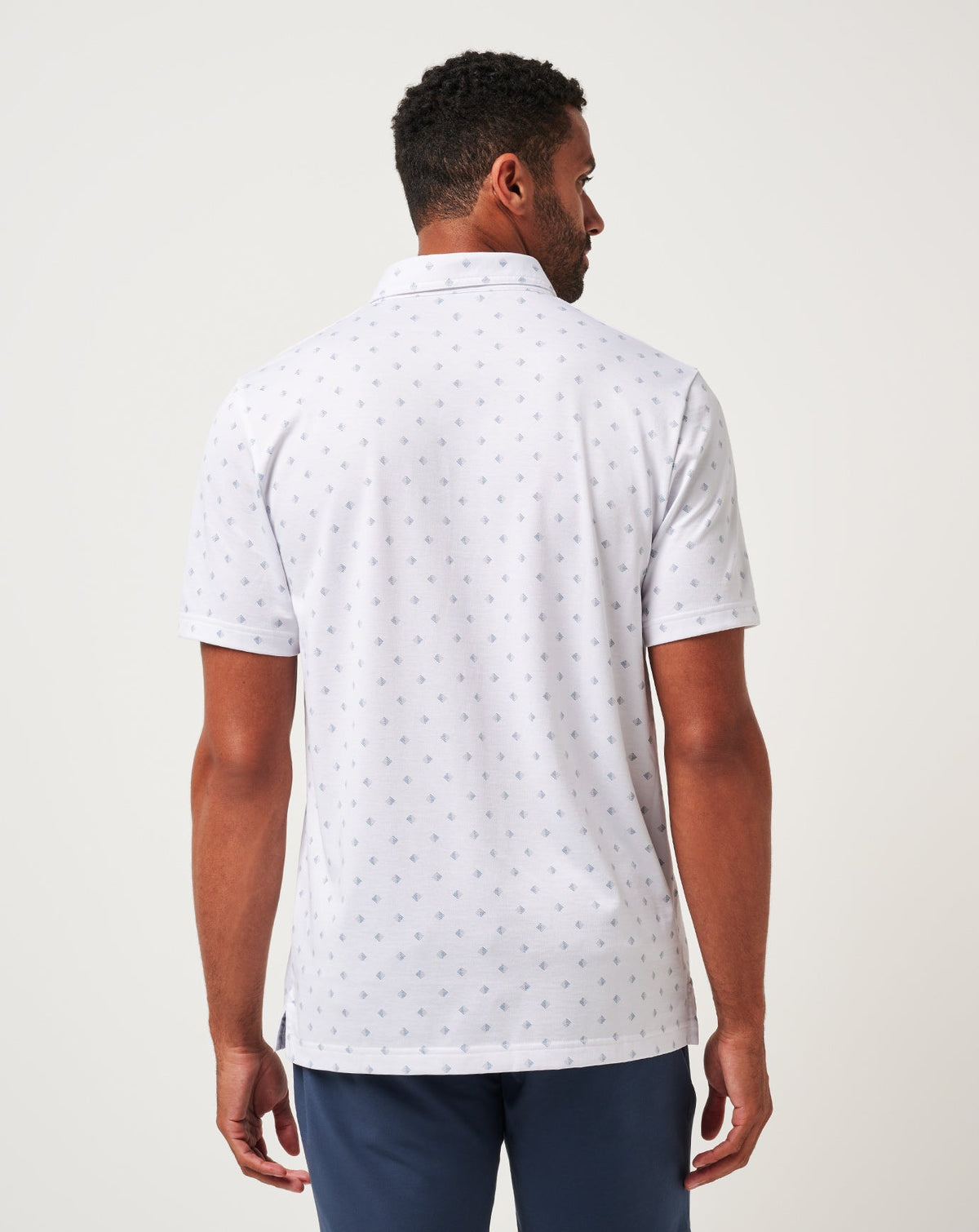 Saturday Night Stay Polo White | Travis Mathew Classic