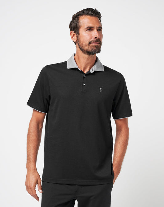 Reservation Number Polo Black | Travis Mathew Best Seller