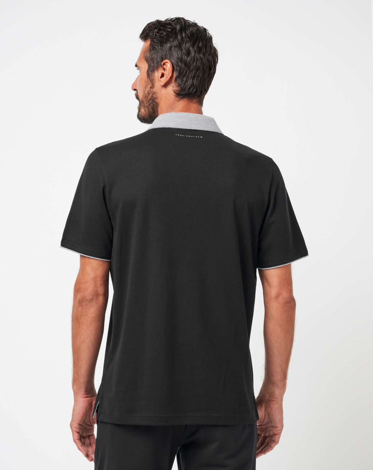 Reservation Number Polo Black | Travis Mathew Best Seller