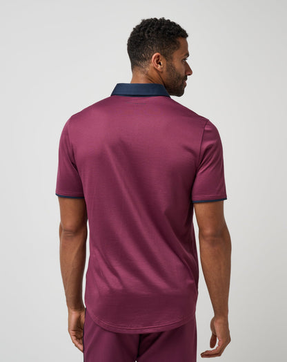 Home Game Polo Mauve Wine | Travis Mathew Best Price