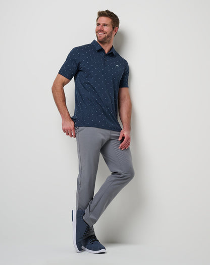 On The Screws Polo Total Eclipse | Travis Mathew Best Price
