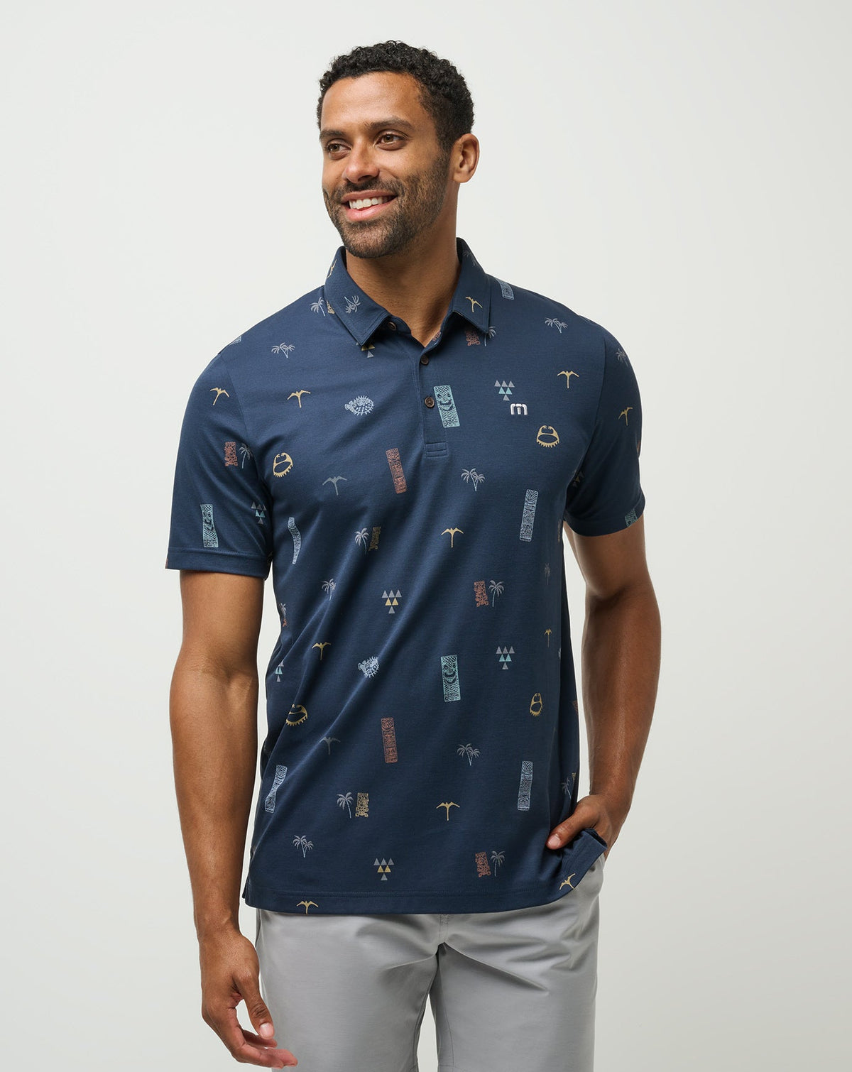 That One Kine Polo Total Eclipse | Travis Mathew Signature