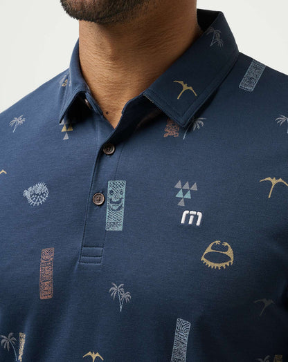 That One Kine Polo Total Eclipse | Travis Mathew Signature