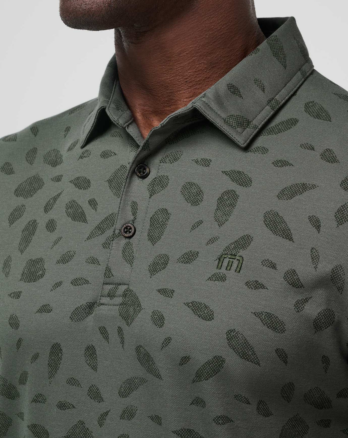 Magma Melt Polo Dark Olive | Travis Mathew Discount