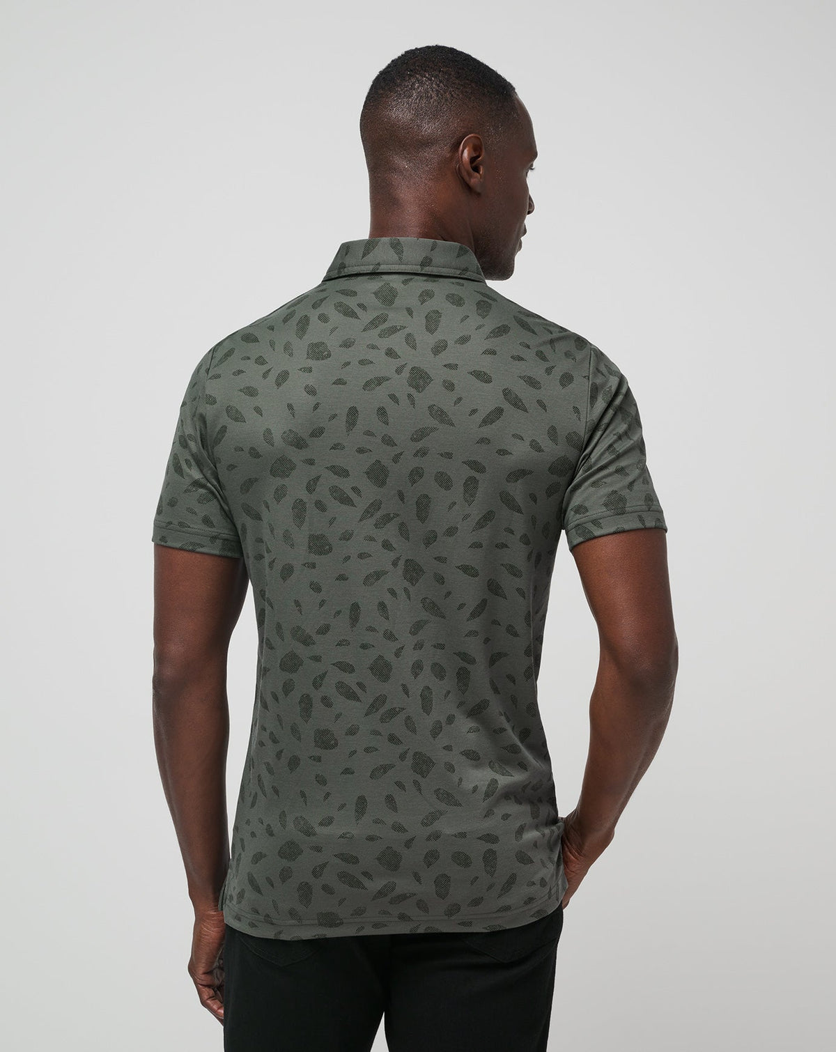Magma Melt Polo Dark Olive | Travis Mathew Discount
