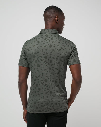 Magma Melt Polo Dark Olive | Travis Mathew Discount