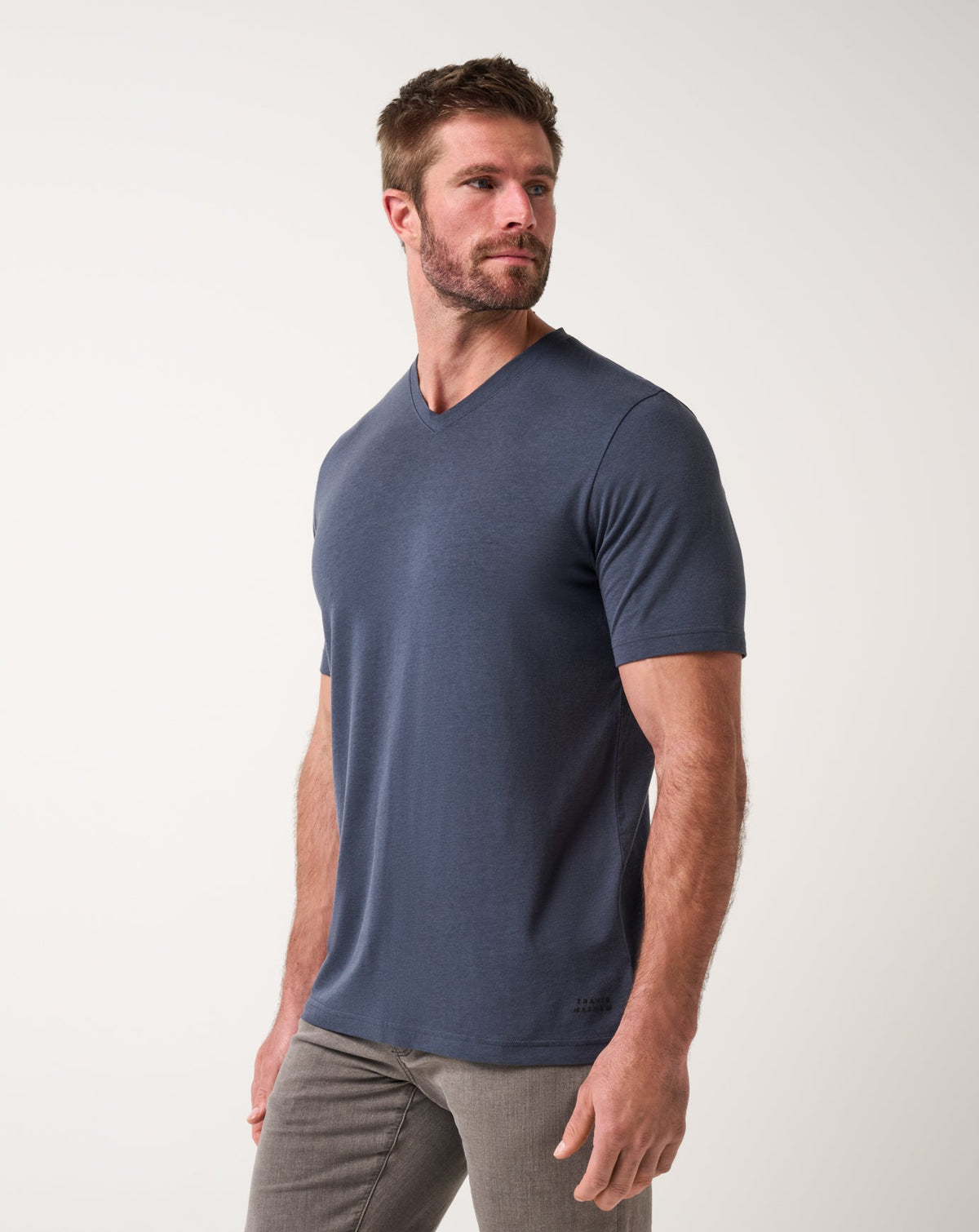 Cloud V-Neck Tee Blue Nights | Travis Mathew Sale