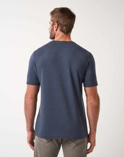 Cloud V-Neck Tee Blue Nights | Travis Mathew Sale
