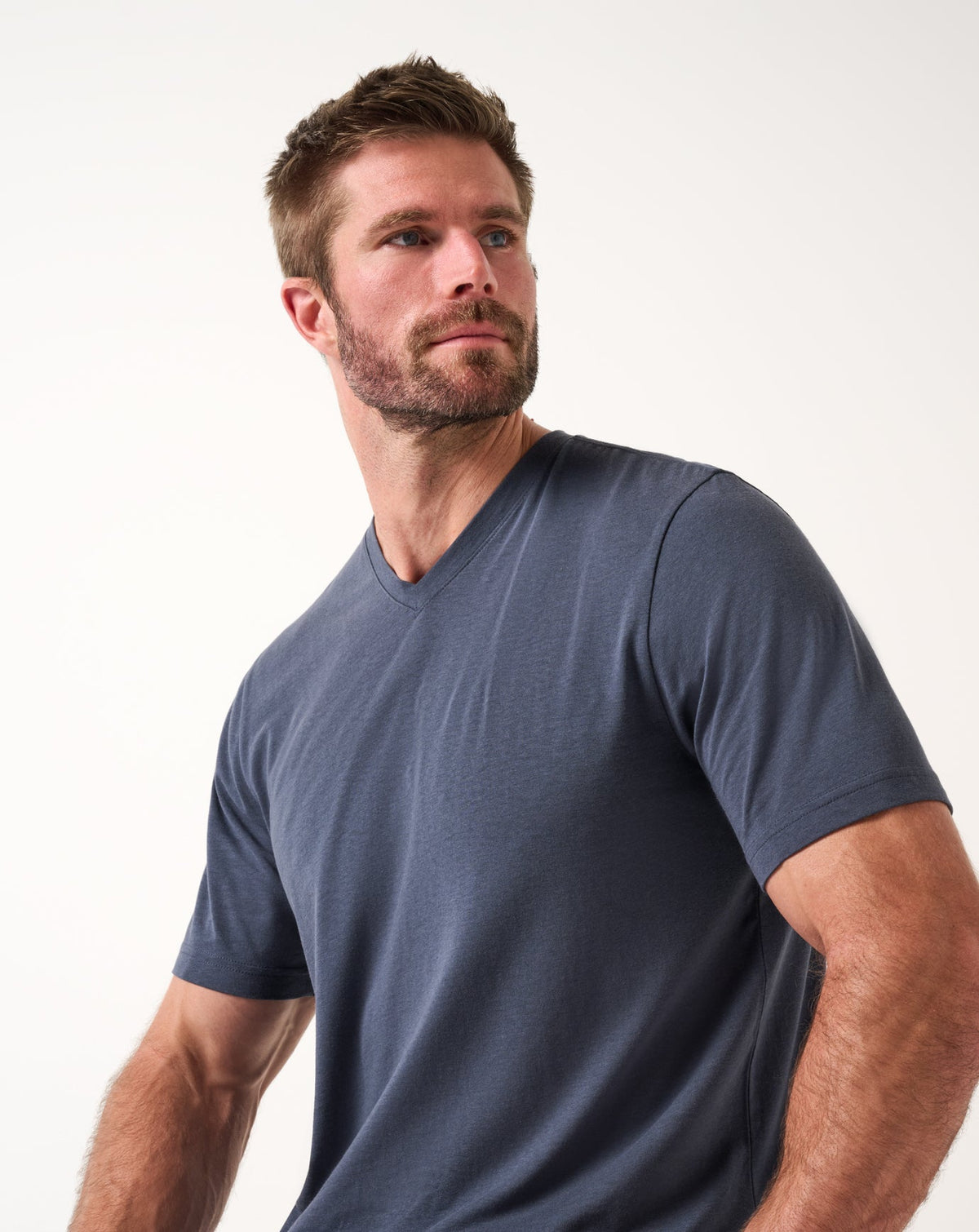 Cloud V-Neck Tee Blue Nights | Travis Mathew Sale