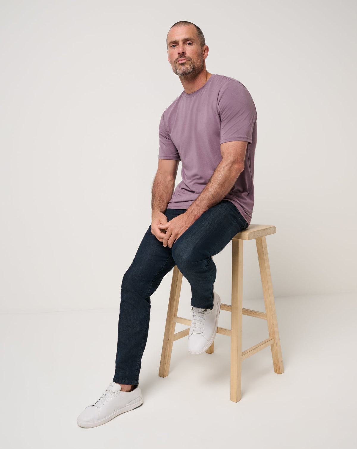 Cloud Crew Tee Moonscape | Travis Mathew Premium