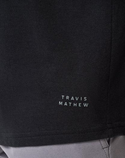 Cloud Crew Long Sleeve Tee Black | Travis Mathew Best Seller