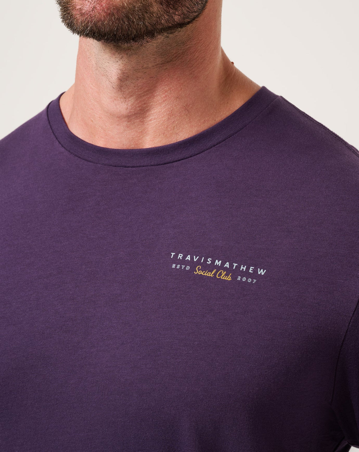 Social Hour Tee Purple Velvet | Travis Mathew Trusted