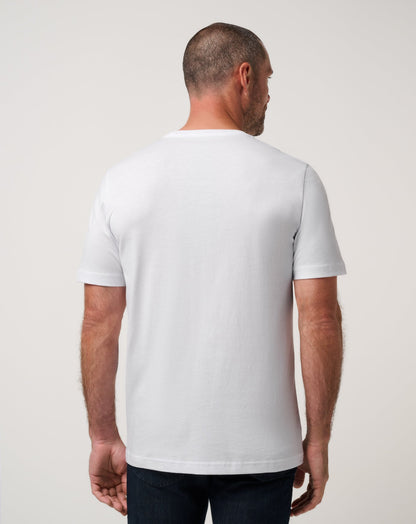 Money Talks Tee White | Travis Mathew Smart Buy