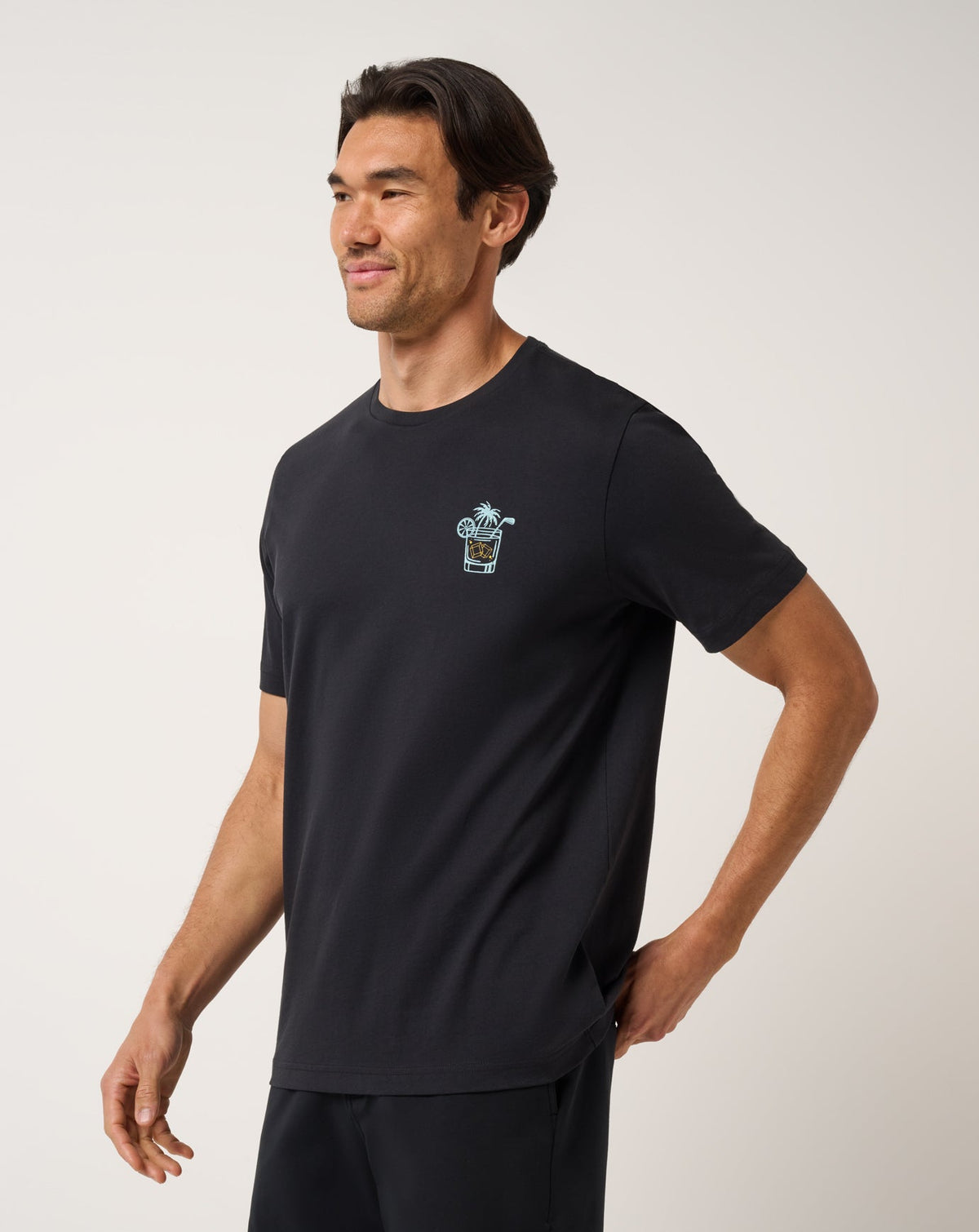 Beverage Cart Tee Black | Travis Mathew Great Value