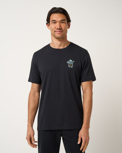Beverage Cart Tee Black | Travis Mathew Great Value