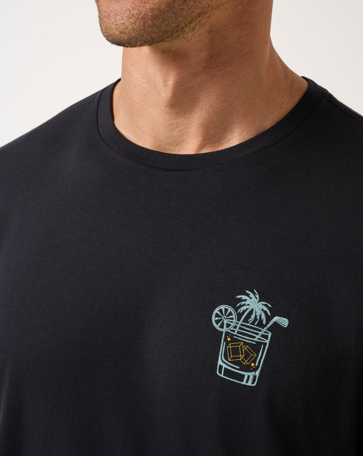 Beverage Cart Tee Black | Travis Mathew Great Value