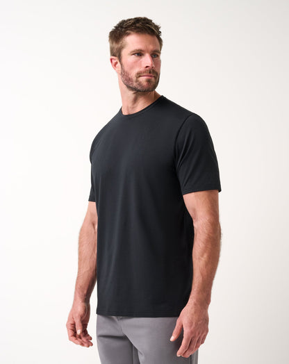 Performance Jersey Tee Black | Travis Mathew Classic