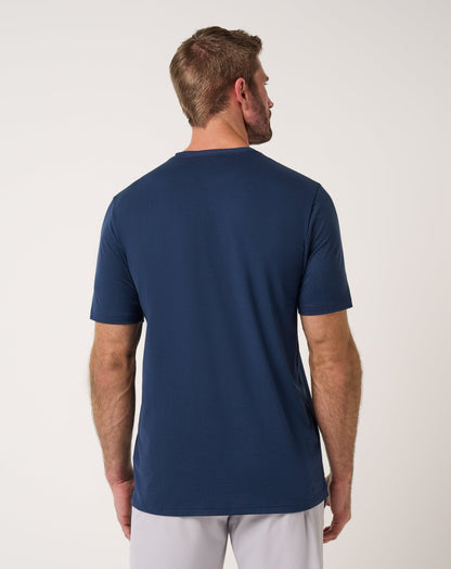 Performance Jersey Tee Total Eclipse | Travis Mathew Smart Buy