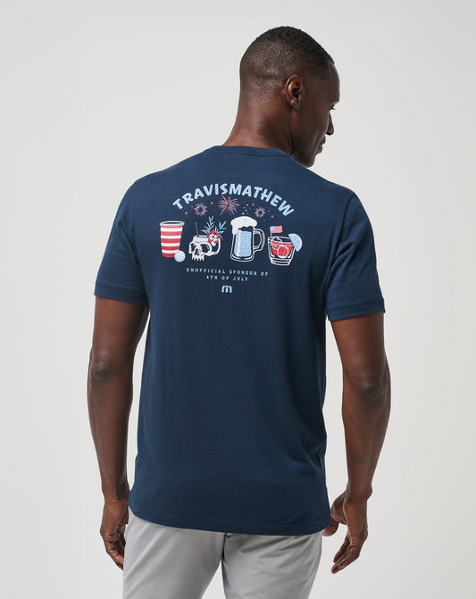 Chug It Out Tee Total Eclipse | Travis Mathew Recommended