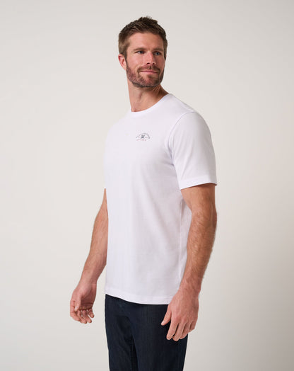 Mesa Views Tee White | Travis Mathew Special Offer
