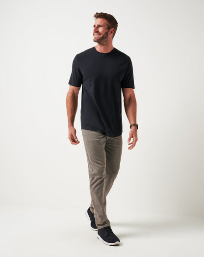 Cloud Crew Tee Black | Travis Mathew Customer Favorite