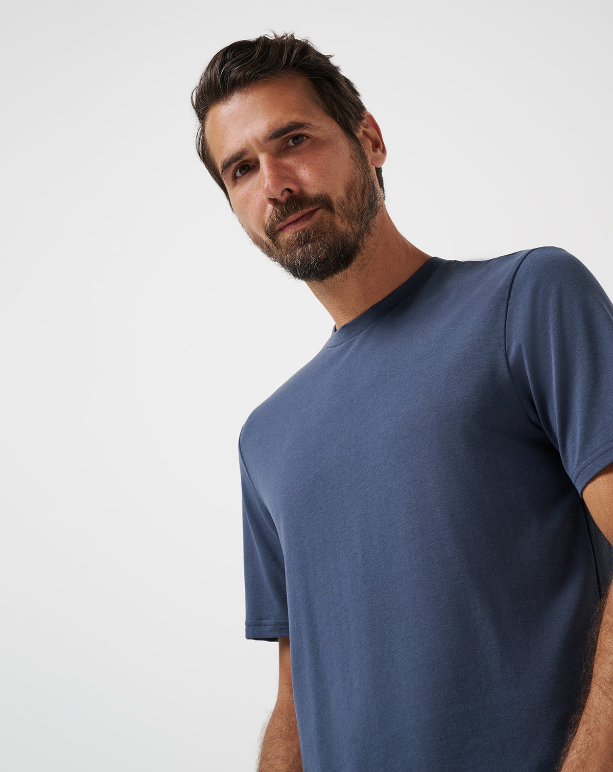 Cloud Crew Tee Blue Nights | Travis Mathew Exclusive