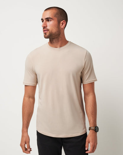 Cloud Crew Tee Italian Sand | Travis Mathew Great Value
