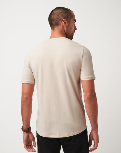 Cloud Crew Tee Italian Sand | Travis Mathew Great Value