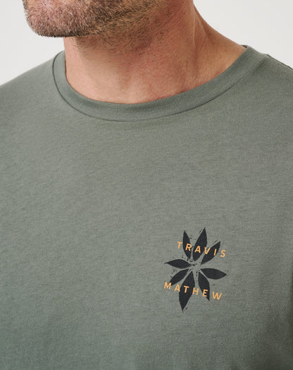 Big Bay Tee Dark Olive | Travis Mathew Customer Favorite
