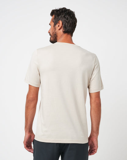 Grill And Thrill Tee Italian Sand | Travis Mathew Latest