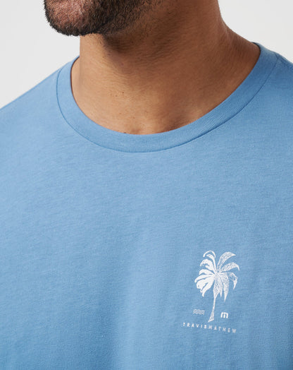 Palm Grass Tee Coronet | Travis Mathew Recommended