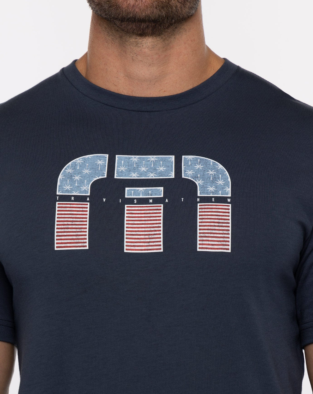 Solar Flare Tee Blue Nights | Travis Mathew Discount